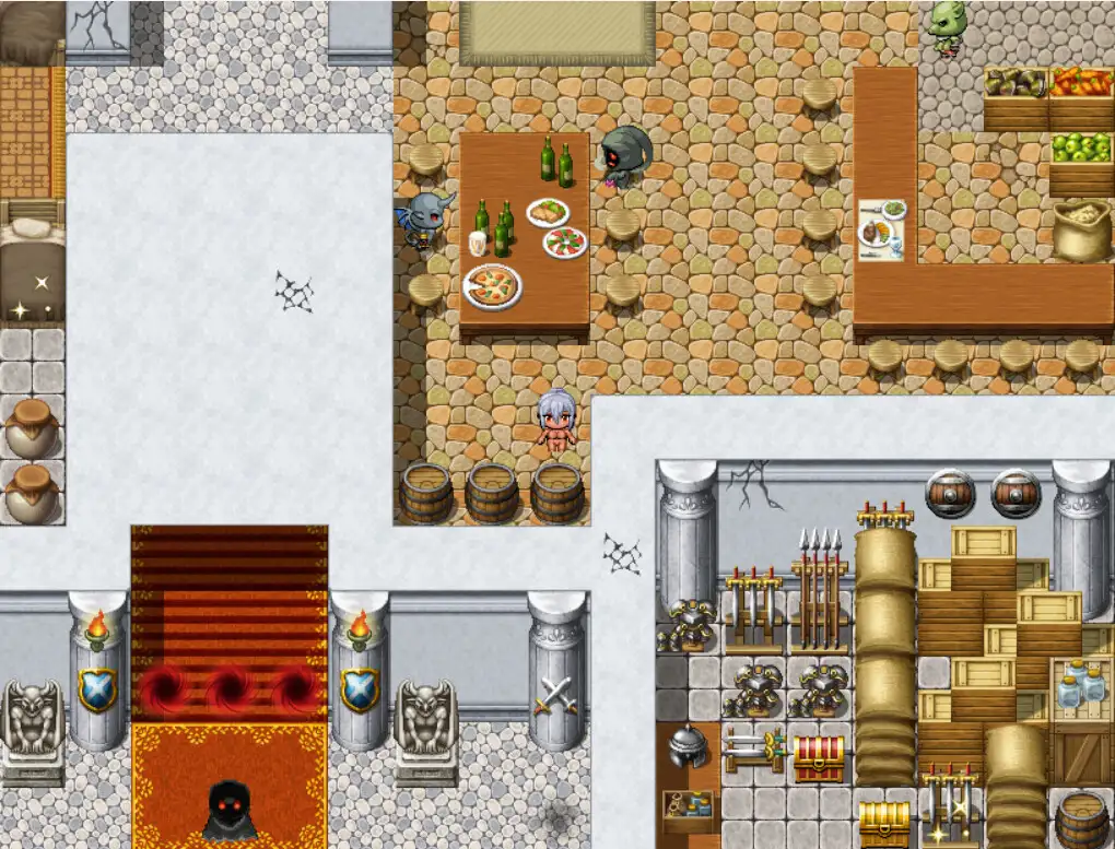 [RPG汉化]红莲的龙骑士与堕淫的城堡 挂载AI汉化版+存档[/1.5G盘]