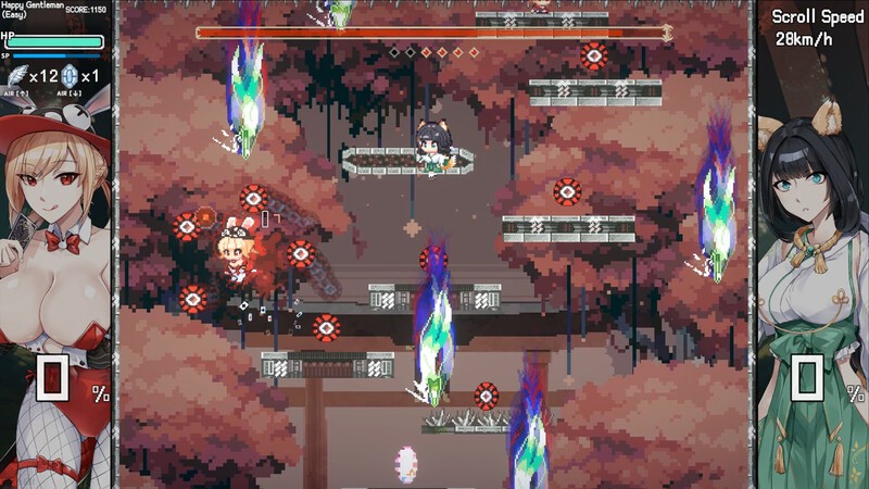 【ACT/像素/动态/STEAM官中/口交/巨乳】下来啊！冰鸟/是男人就下一百层/Falling with Ice Phoenix[Ver0.67体验版]【PC/1.70G】