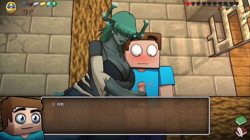 【SLG/更新/汉化/沙盒/同人】我的世界H版/HornyCraft[Ver0.22.1] 【PC+安卓/3G】